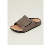 Zapatillas con suela de corcho Inblu FM1V 40 terciopelo gris 40 gris