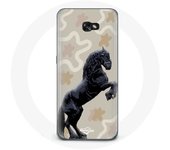 Coque pour Samsung Galaxy A3 2017 Frison Noir Race de cheval