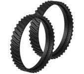 Accessoire de piscine - Zodiac - MX8 MX6 - Lot de 2 Chenilles Pneu - Roue de rechange R0526100 - Noir