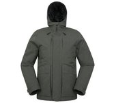 Chaqueta acolchada impermeable Tempest para hombre de Mountain Warehouse XS verde/caqui