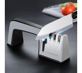 Afilador de cuchillos, tijeras de cocina profesionales de 4 etapas, herramientas para afilar cuchillos, accesorios de cocina, piedra de afilar para todos los cuchillos negro