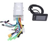 Controlador de onda sinusoidal de 3 modos, 36 V, 48 V, 60 V, 1000 W, 38 A, con pantalla LCD, motor sin escobillas para bicicleta eléctrica.