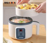 Mini olla arrocera eléctrica multifunción para el hogar, vaporera de una o dos capas, automática, para cocina