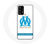 Funda para Samsung Galaxy A13 4G / A13 4G Lite Logo Olympique de Marsella Fondo Blanco