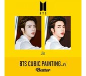 BTS Mantequilla PINTURA CÚBICAJin