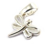 Les Trésors De Lily [M7086] - Colgante de plata 'Mariposa' plata