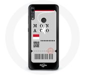 Coque pour Huawei p30 lite Billet d'avion Monaco