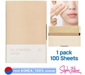 MISSHA Papel de control de aceite (1 paquete / 100 hojas) 1pc + Sample Gifts