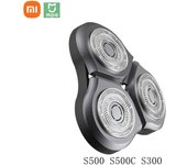 Xiaomi-Cabezal de afeitado eléctrico para máquina de afeitar en seco y húmedo, afeitadora de barba, cuchilla de repuesto para Mijia S500 S500C S300