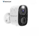 Cámara de seguridad CCTV inalámbrica Wifi Cámara exterior Full HD 1080P Cámara IP con audio y batería recargable de 5000 mAh 1080P Camera