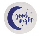 Tapis Lilipinso 100% Coton rond Diamètre 150 cm - Good Night