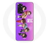 Coque pour Xiaomi Redmi Note 11S BTS TinyTAN Animation Affiche RM Jin Suga J-Hope Jimin Jungkook Et V Mic Drop Danse