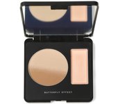 Official Foxy Silhouette Shading Highlighter Natural effect Sharp facial features Easily make your face smaller Natural shadow brush [Butterfly