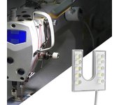 Lámpara LED con base magnética para máquina de coser, enchufe UE 110-265 V