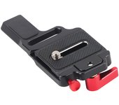 Estabilizador de cámara portátil de metal con placa de liberación rápida para Zhiyun M2