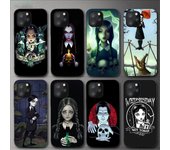 W -Wednesdayaddams-funda de teléfono familiar para Iphone 11 12 Mini 13 14 Pro Xs Max X 8 7 6s Plus 5 Se Xr Shell iPhone11PRO