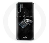 Coque pour Huawei P30 Pro Game of Thrones Saison 8 Le Trône de Fer La maison Stark Logo L'hiver arri