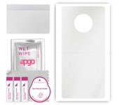 apgo Protective Skin Sticker for the back compatible with Huawei Mate 30, Wrap Film, Foil, Vinyl - Pattern Matte Transparent