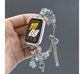 Correa de reloj para Samsung Galaxy Fit 3, pulsera elástica de repuesto para pulsera de 18MM, 20MM y 22MM, accesorios de Correa For Galaxy Fit 3 color rosa