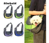 Bolsa de transporte para mascotas, tamaño S/L, para viajes al aire libre, bolso de hombro para perros, de malla Oxford, cómoda, bolso bandolera, bolso de mano S