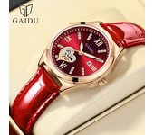 Relojes de moda GAIDU para mujer, relojes sencillos e impermeables para mujer, relojes de cuarzo para mujer