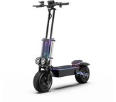 Patinete eléctrico OOTD D99, motor doble de 6000 W, batería de 60 V y 40 Ah, velocidad máxima de 85 km/h, freno hidráulico, neumáticos sin cámara de 13 , desbloqueo NFC, suspensión total 60V 6000W 40Ah negro