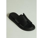 Шлепанцы мужские Bravelli 19915 40 черные кожа 40 negro