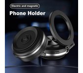 Soporte magnético para teléfono de coche, ventosa eléctrica, rotación de 360°, plegable, portátil, compatibilidad universal