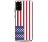 Coque Téléphone - Samsung - Galaxy S24 Plus - Drapeau États-Unis - Souple - Multicolore