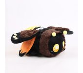 Nuevo juguete de peluche de polilla halcón con cabeza de muerte y cara de fantasma de polilla del infierno para festivales 36cm0.17kg