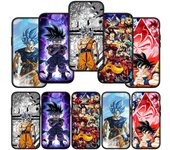 Para iPhone 16 15 X XR Samsung Galaxy S24 S23 A16 Xiaomi Redmi Note 13 12 11 Pro Max 9 14 Plus Huawei OPPO Funda para teléfono con dibujos animados de Dragon Ball Goku Super for Samsung Galaxy A06 aero