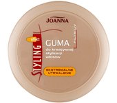 Goma de peinado profesional Joanna para una fijación fuerte y flexible - Marrón, 100 g