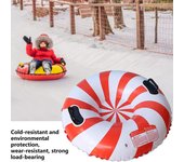 Anillo de esquí inflable: Novedades para deportes de invierno al aire libre y diversión en la natación Foot pump