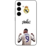 Coque Samsung Galaxy S24 Kylian Mbappe Real Madrid 9 Hola Maniacase