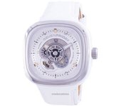 Reloj Sevenfriday P-Series automático P1C/01 SF-P1C-01 para hombre blanco