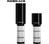 Extensor de altura del vástago del manillar de la bicicleta de 1-1/8  (28.6 mm) Extensor de vástago de horquilla de aleación para bicicleta de montaña, elevador oculto