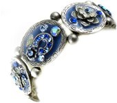 Les Trésors De Lily [E2578] - Pulsera de diseño 'Tokyo' Azul azul