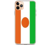 Funda iPhone - Drapeau Niger - iPhone 11 Pro Max - Souple - Multicolore - Verticale