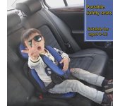 Asiento de coche portátil para niños, asientos de seguridad, cojín Universal para niños de 2 a 12 años S