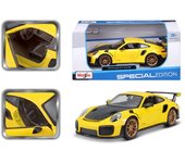 MAISTO | Coche de colección | Edición especial | Porsche 911 GT2 RS amarillo | 1:24