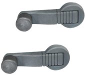 Palanca de apertura de ventana 2 piezas para Renault R7, R9, Clio1, R19, R21, Rapid