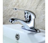 Grifo monomando para lavabo, grifo de lavabo con dos orificios para agua fría y caliente, mezclador para baño.