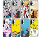 Funda de silicona con diseño de anime Yaoi para Xiaomi Redmi Note 11, 10, 9, 8 Pro, 11T, 10T, 10S, 9S, 8T, 9, 9A, 9C, 9T, color negro Redmi 9