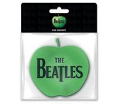 The Beatles Imán de goma para nevera con forma de manzana One Size verde/negro