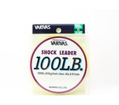 Línea líder de choque de nailon Varivas 50 m 100 lb (3829) puro
