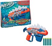 Hasbro Nerf Dino Squad Stego Smash F0805 Producto original Dardos oficiales Nerf Elite incluidos Diseño de estegosaurio