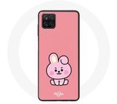 Funda para Samsung Galaxy A12 BTS Bangtan BT21 Cooky de Jungkook Fondo Rosa