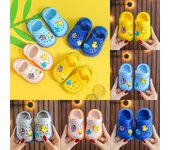 Zapatillas de natación para niños, zapatos de dibujos animados, chanclas para niños y niñas, playa de verano 18 amarillo
