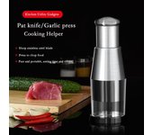 Trituradora de ajo, prensadora, picadora de alimentos de mano, cortadora, batidora, cortadora de verduras de cocina, peladora, herramientas para cocina, restaurante B
