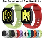 Correa de silicona de repuesto para reloj inteligente Redmi Watch 5 Active/5 Lite azul oscuro